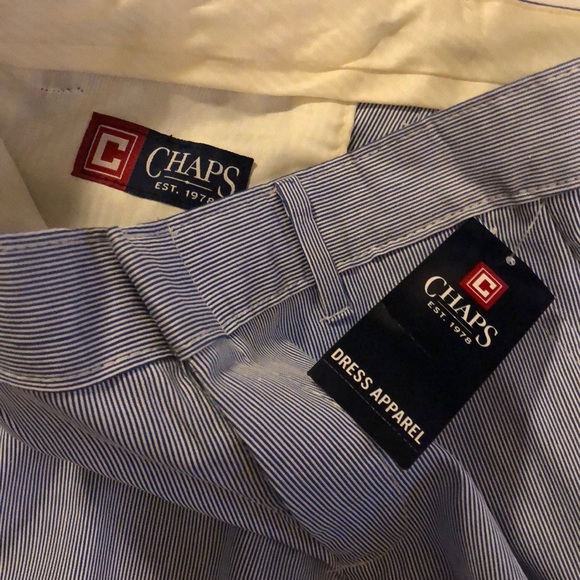 Chaps classic Seersucker Dress Pants - Picture 3 of 3